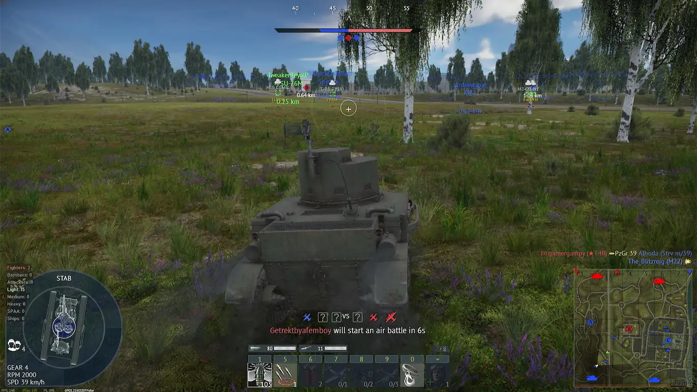 Screenshot 12 do cheat War Thunder Authority para War Thunder